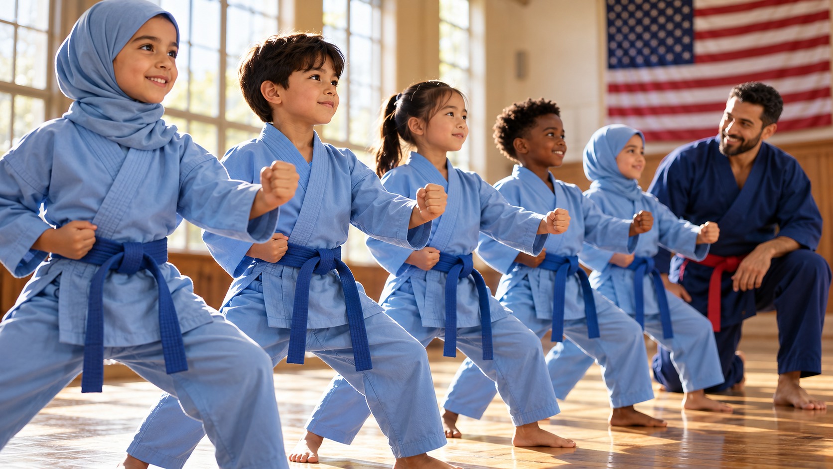Thirteen Kids on a Monday at Five: Vovinam Arrives at the Mecca Center
