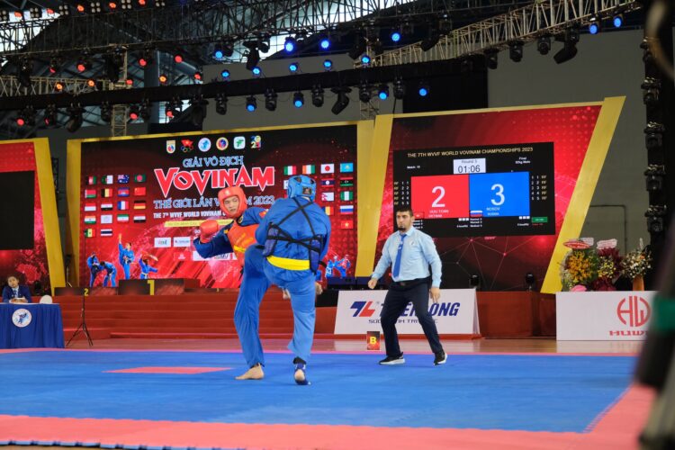 The 7th WVVF World Vovinam Championship arena, Vietnam 2023
